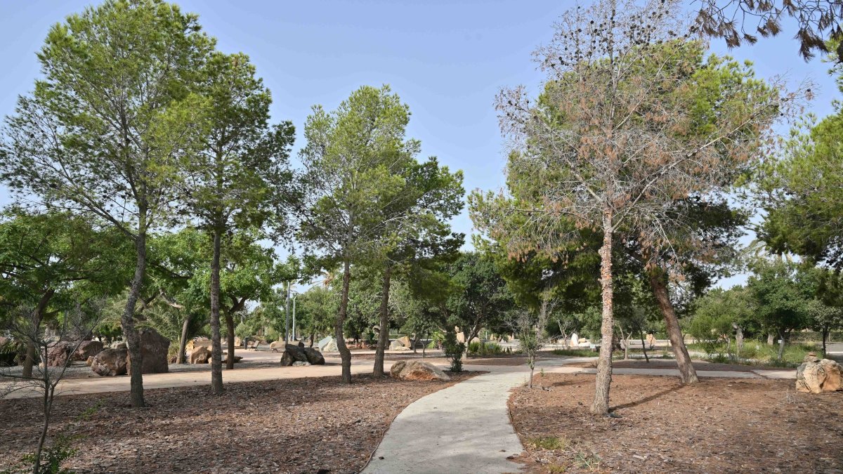 Imagen del Parque de El Boticario de Almería.