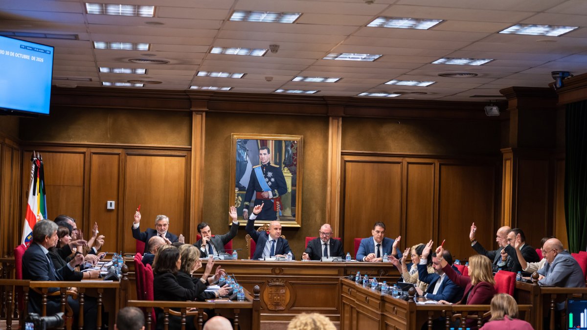 Pleno de la Diputación de Almería.
