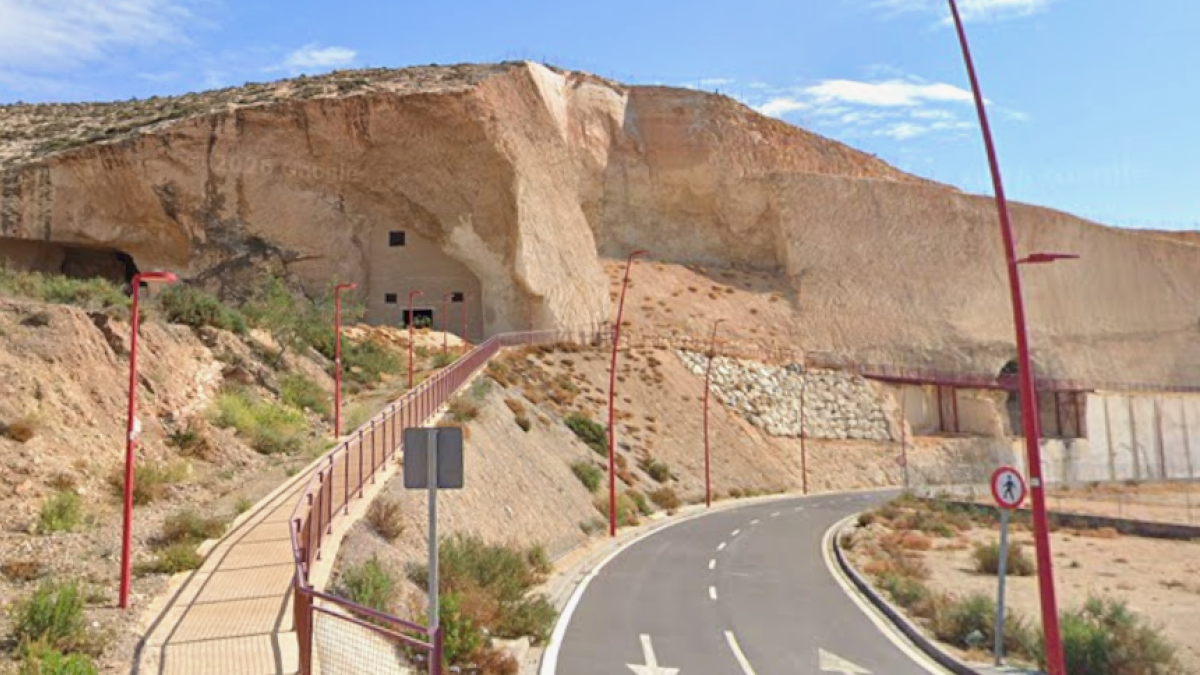 Zona del norte de Almería donde se ha hallado el cadáver de una persona.
