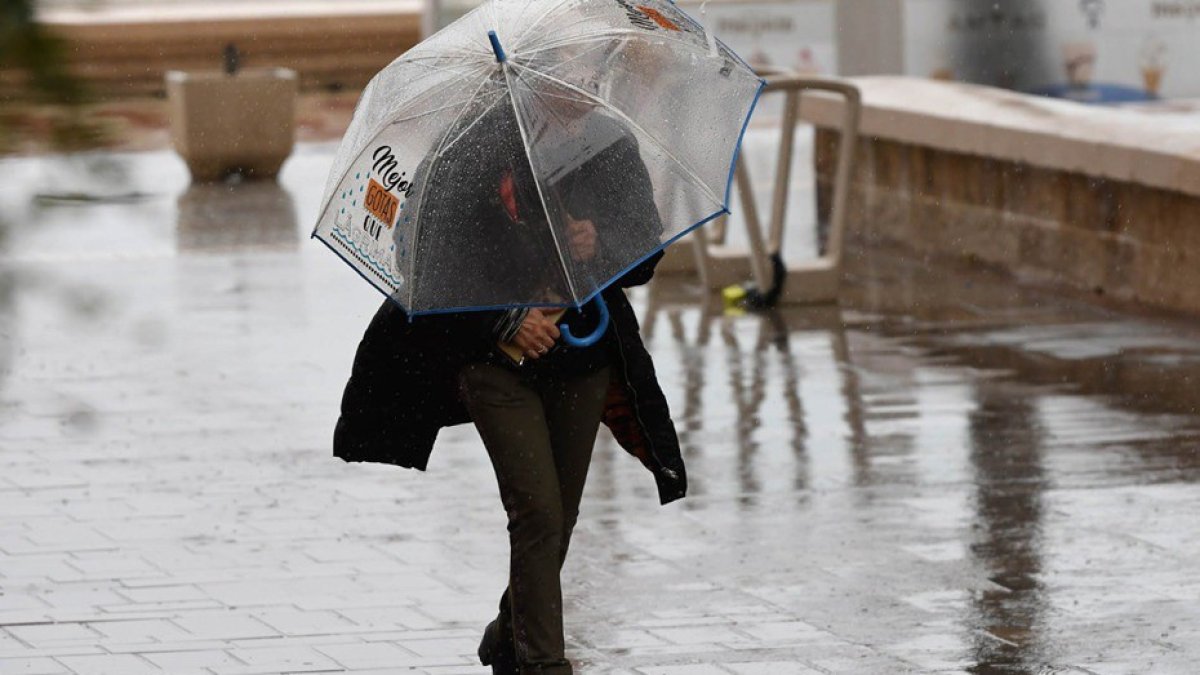 Una jornada de lluvia.