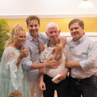 Los hermanos Bisbal y el padre