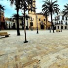 La Plaza Mayor de Albox tras su peatonalización.