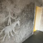 Nuevos grafitos descubiertos en la Torre del Homenaje.