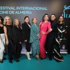 Parte del equipo de ‘La que se avecina’ durante su paso por el Festival Internacional de Cine de Almería (FICAL) 2023, donde recibieron un premio de honor.