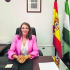 María del Carmen Pérez en su despacho de la UNED.