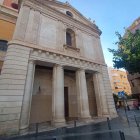 Imagen actual de la fachada de la iglesia de San Pedro tras los trabajos.