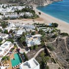 Imagen aérea de Las Villas en Agua Amarga.