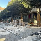 Obras en el Paseo de Almería