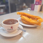 Churros en Las Delicias, de Aguadulce.