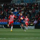Soko fue el único que se salvó en Elda, marcando su primer gol con la camiseta del Almería esta temporada.