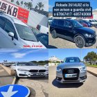 Algunos de los vehículos robados en Roquetas de Mar.