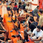 Participantes en un evento de videojuegos en Huércal de Almería.
