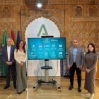 Presentación de los premiados con la Bandera de Andalucía por el 28F.