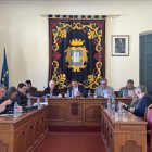 Imagen del pleno en el Ayuntamiento de Níjar.