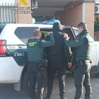 Momento de la detención por parte de la Guardia Civil