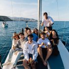 Una decena de influencers visitan el Parque Natural Cabo de Gata-Níjar.