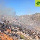 IImagen del Infoca del incendio en la Sierra de Gádor.