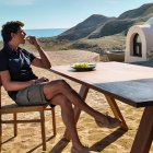 Imagen de la campaña de Silbon, grabada en el Cortijo Playazo de Rodalquilar.