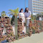 Los ejidenses Charo Fernández y Jesús de Bina, Los Agro, haciendo patria con su propuesta musical.