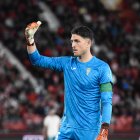 Carlos Marín en el Almería-Córdoba del pasado ejercicio. Con 29 años, le queda mucho fútbol por delante al almeriense.