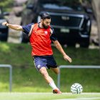 Rubén Duarte sigue entrenando con Puma con quien tiene un año de contrato todavía.