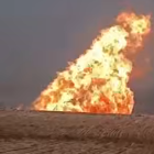 Arde el gasoducto de Caniles.