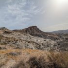 Uno de los paisajes del Coto Las Lomillas en Gádor.