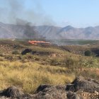 Incendio forestal en Sorbas