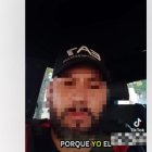 Imagen de José María Santiago, en uno de los videos que ha emitido en la red social TikTOk.
