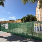 Inicio de las obras de un edificio de seis viviendas con piscina en la Rambla de Almería.