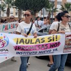 Las familias de Cuevas del Almanzora se movilizan para pedir la construcción del nuevo instituto.