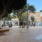 La Plaza del Educador, abierta al público tras las obras de remodelación del Paseo de Almería.