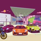 Ilustración promocional de CCT Motor 26, que se celebrará del 22 al 24 de octubre en el Centro Comercial Torrecárdenas.