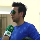 Ángel Cruz, padre del niño desaparecido, entrevistado ayer por Canal Sur.