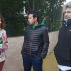 Ángel Cruz y Juan José Cortés, con la periodista Mar Gutiérrez de "Andalucía Directo".