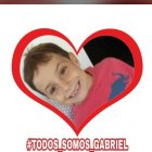 Una de las imágenes de apoyo al pequeño Gabriel Cruz Ramírez.
