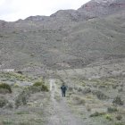 Un agente de la Guardia Civil durante el dispositivo de búsqueda del niño.