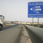 Radar instalado en la A7.
