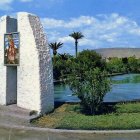 Parque Nicolás Salmerón, donde estuvo instalado el bajo relieve de Jesús de Perceval.