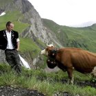 Imagen de archivo de ganadería extensiva en Suiza. Fuente: EFE.