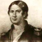 Agustina, la heroína del Sitio de Zaragoza, con su casaca de Suboficial de Infantería.