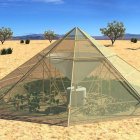 Diseño en 3D del invernadero de Roots Up. Fuente: Ecoinventos.com