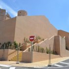 Exterior del edificio del Mesón Gitano