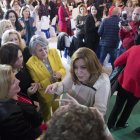 Susana Díaz, en su último acto político en Roquetas de Mar.