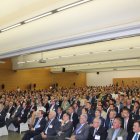 Aspecto de la sala que acogió el Encuentro por el Corredor.