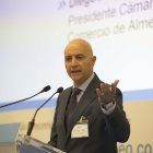 Diego Martínez, presidente de la Cámara de Comercio, ayer.