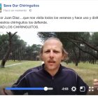 save our chiringuitos ha conseguido involucrar a personalidades como el actor Juan Díaz, asiduo a Mojácar.