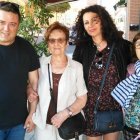 Ana Pomares junto al coordinador de Encuentros de Testimonios y amigos.