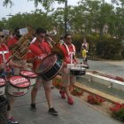 La Charanga recorre el Parque de las Familias.