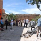 Rodaje cinematográfico en la Alcazaba.